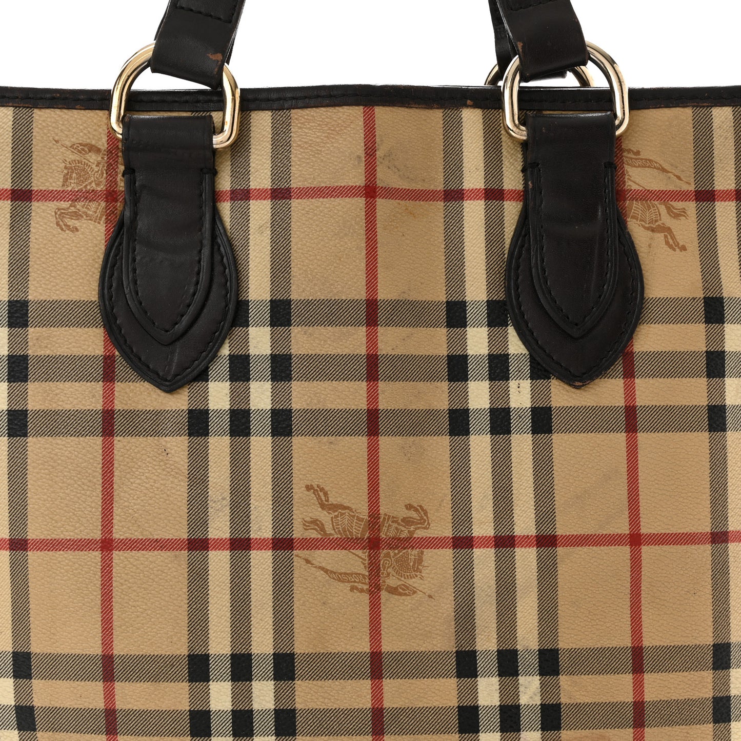 Haymarket Check Small Onslow Tote Chocolate