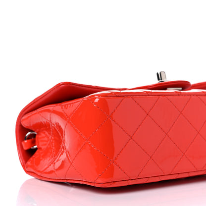 Chanel Patent Calfskin Quilted Mini Rectangular Flap Red 8 of 9