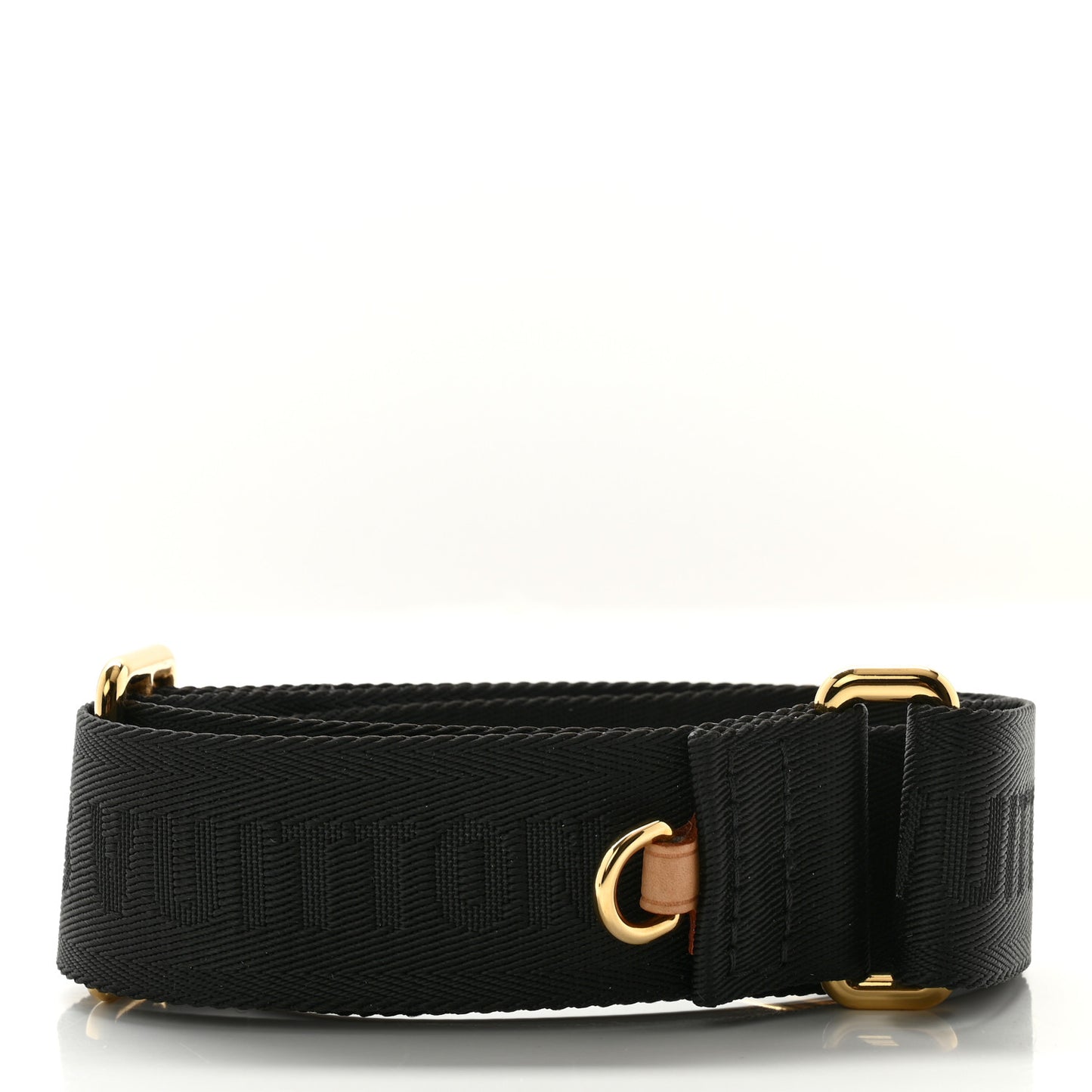 Monogram Multi Pochette Accessories Bandouliere Shoulder Strap Black