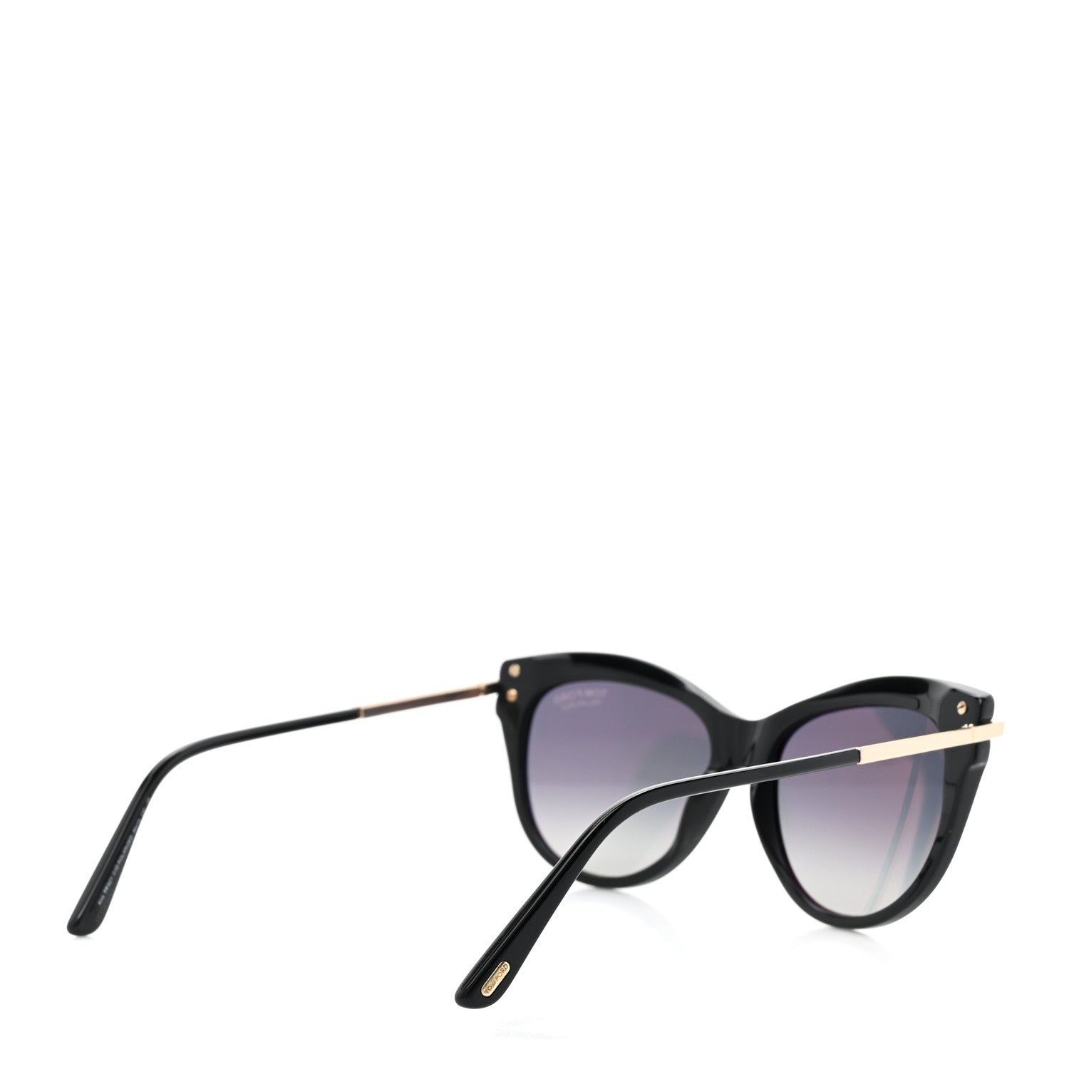 Tom Ford Acetate Polarized Kira Sunglasses TF821 Black 4 of 8