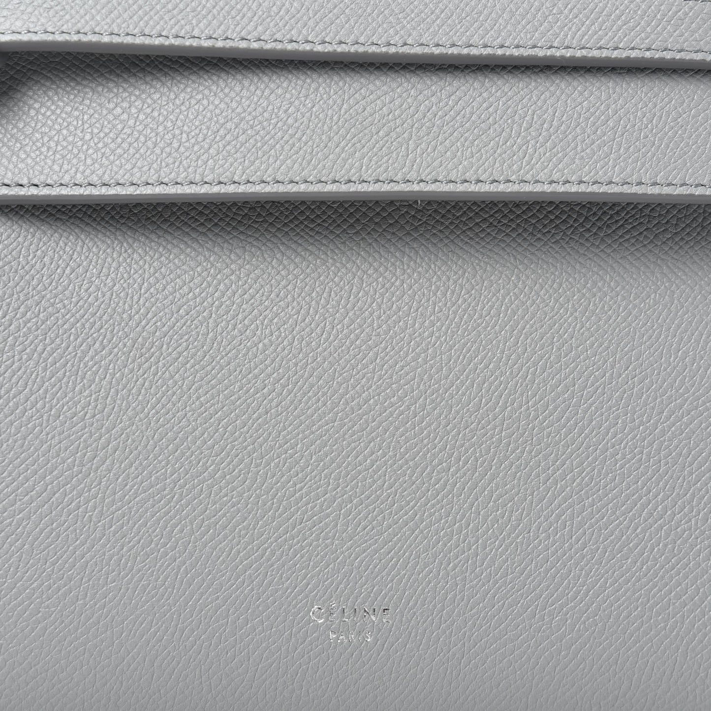 Grained Calfskin Micro Belt Bag Cloud