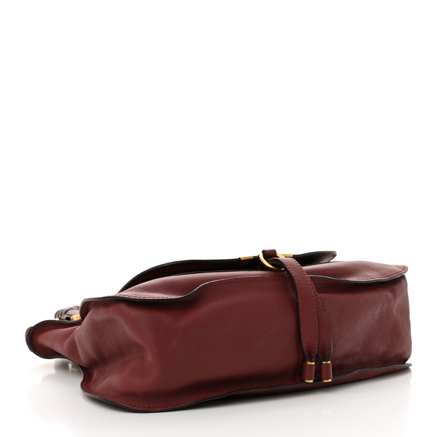Chloe Calfskin Medium Marcie Satchel Garnet 4 of 11