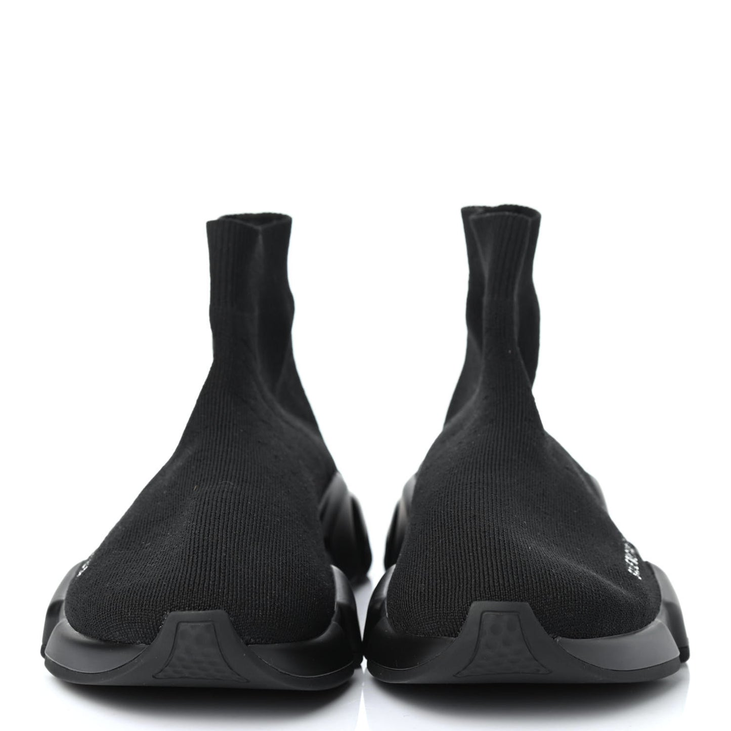 Neoprene Knit Womens Speed Sneakers 39 Black