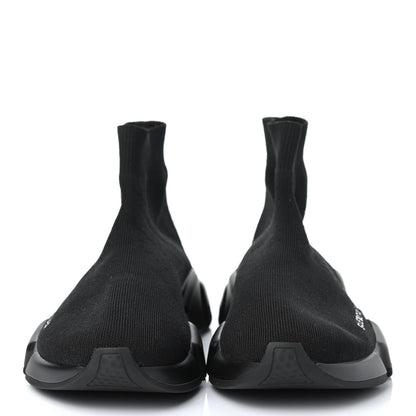 Balenciaga Neoprene Knit Womens Speed Sneakers 39 Black 2 of 4