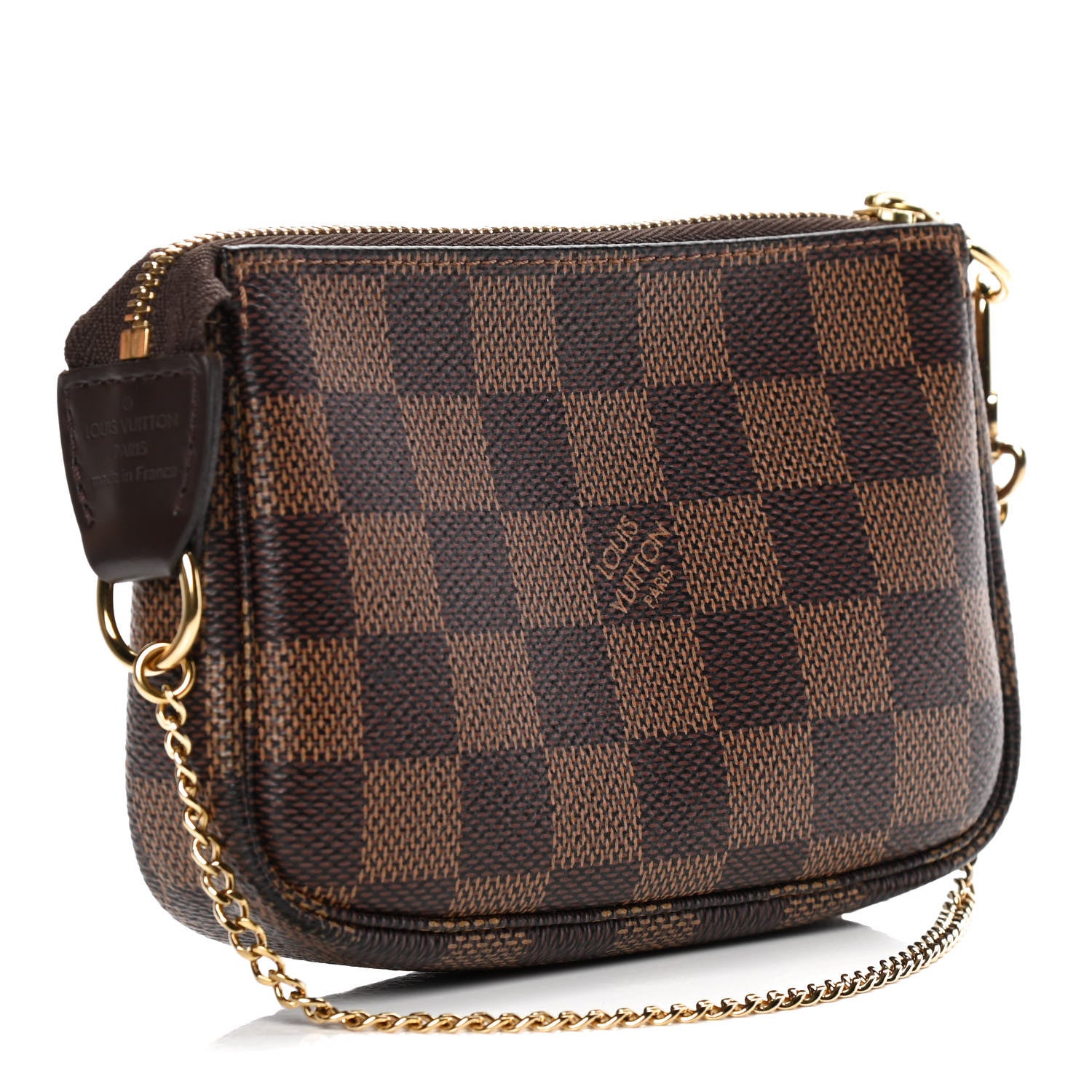 Louis Vuitton Damier Ebene Mini Pochette Accessories 3 of 13