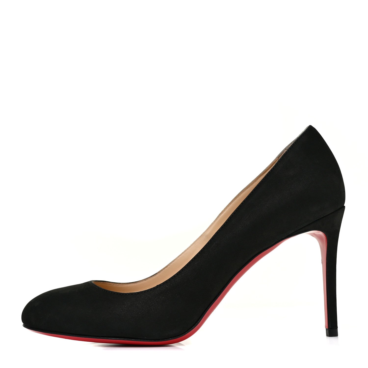 Christian Louboutin Suede Simple 85 Pumps 38 Black 1 of 8