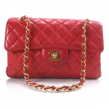 Chanel Lambskin Double Sided Small Flap Red 1 of 13