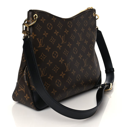 Louis Vuitton Monogram Odeon MM Black 3 of 9