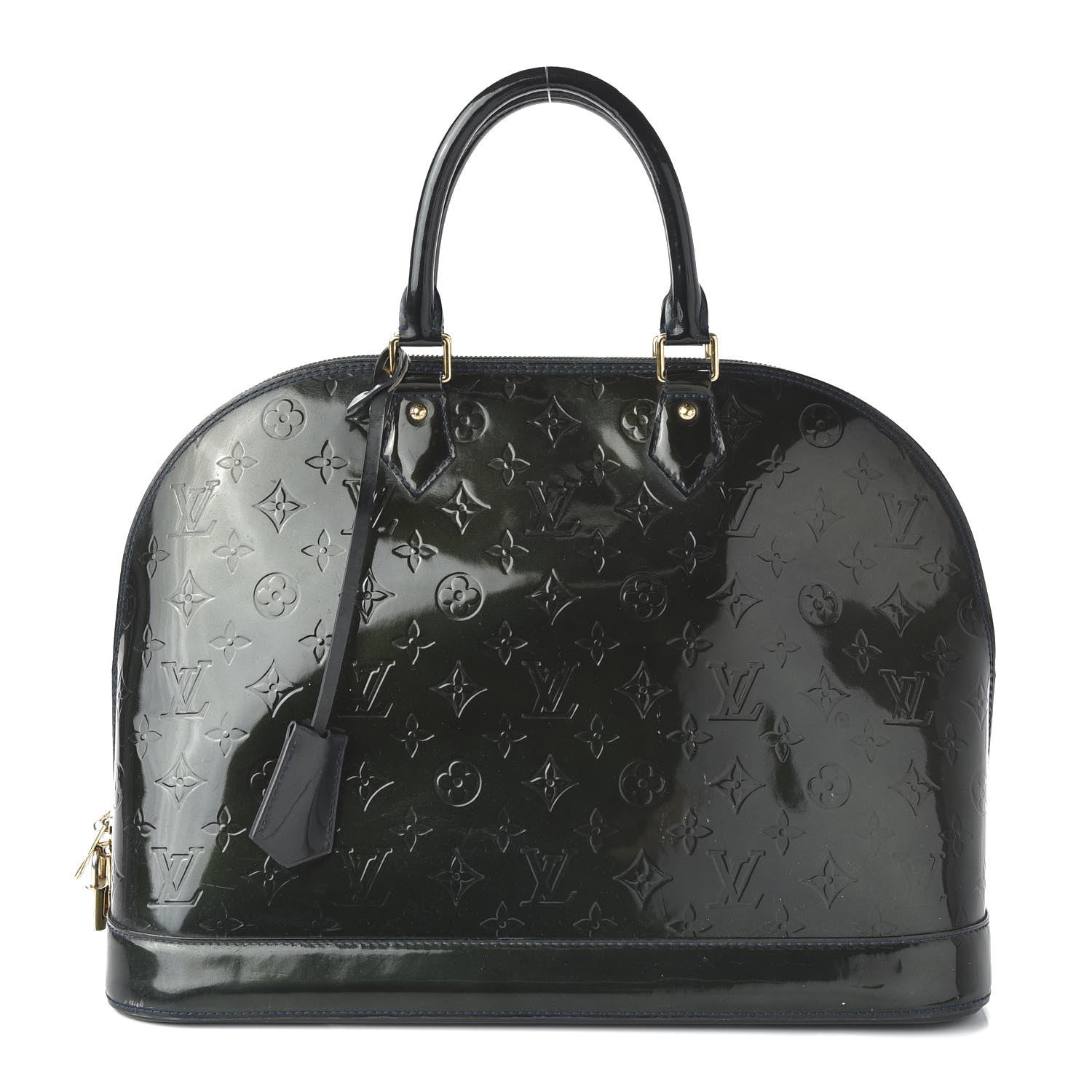 Louis Vuitton Vernis Alma GM Blue Infini 1 of 13