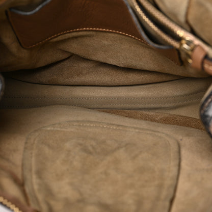 Chloe Grained Calfskin Small Hayley Hobo Nut 5 of 9