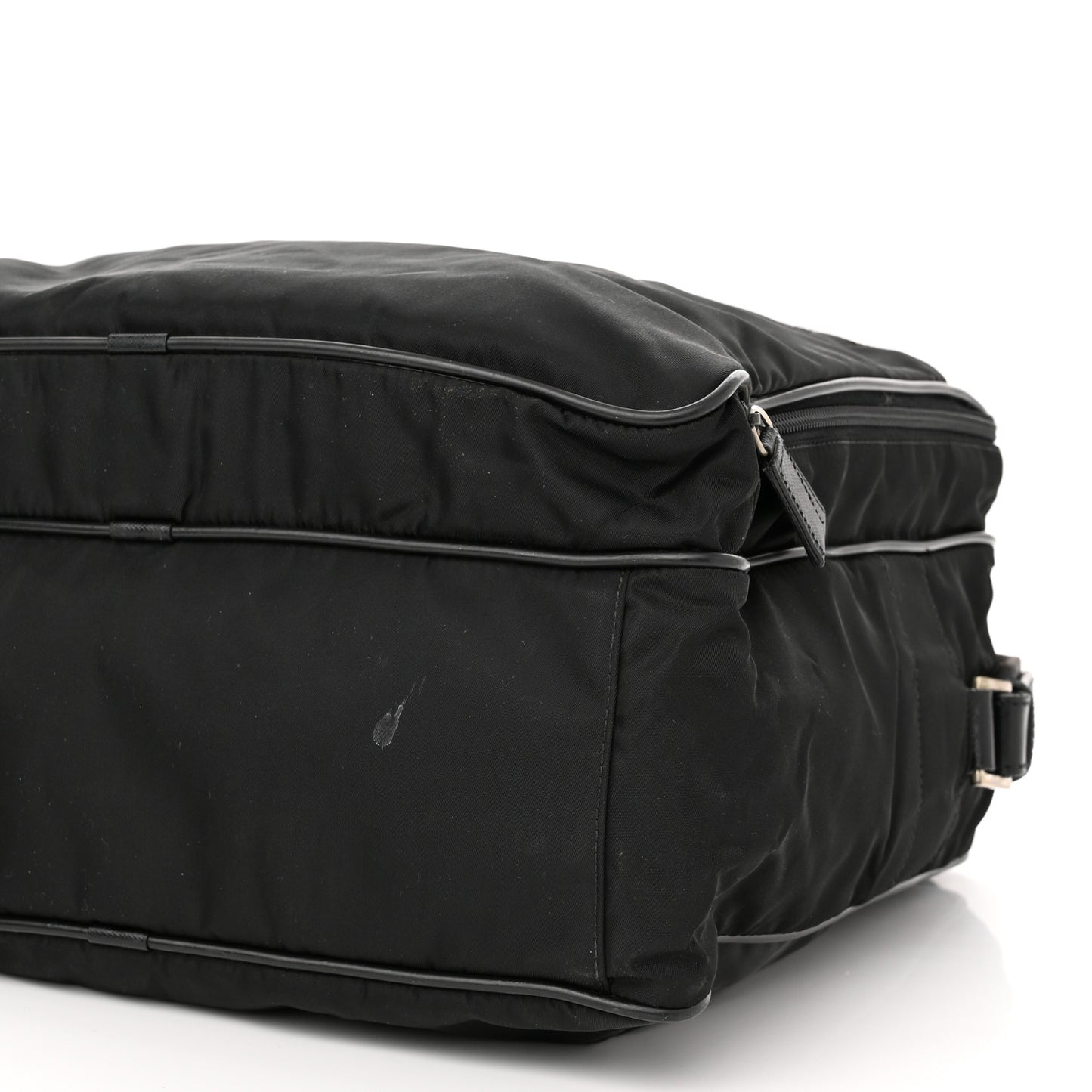 Tessuto Nylon Travel Briefcase Black