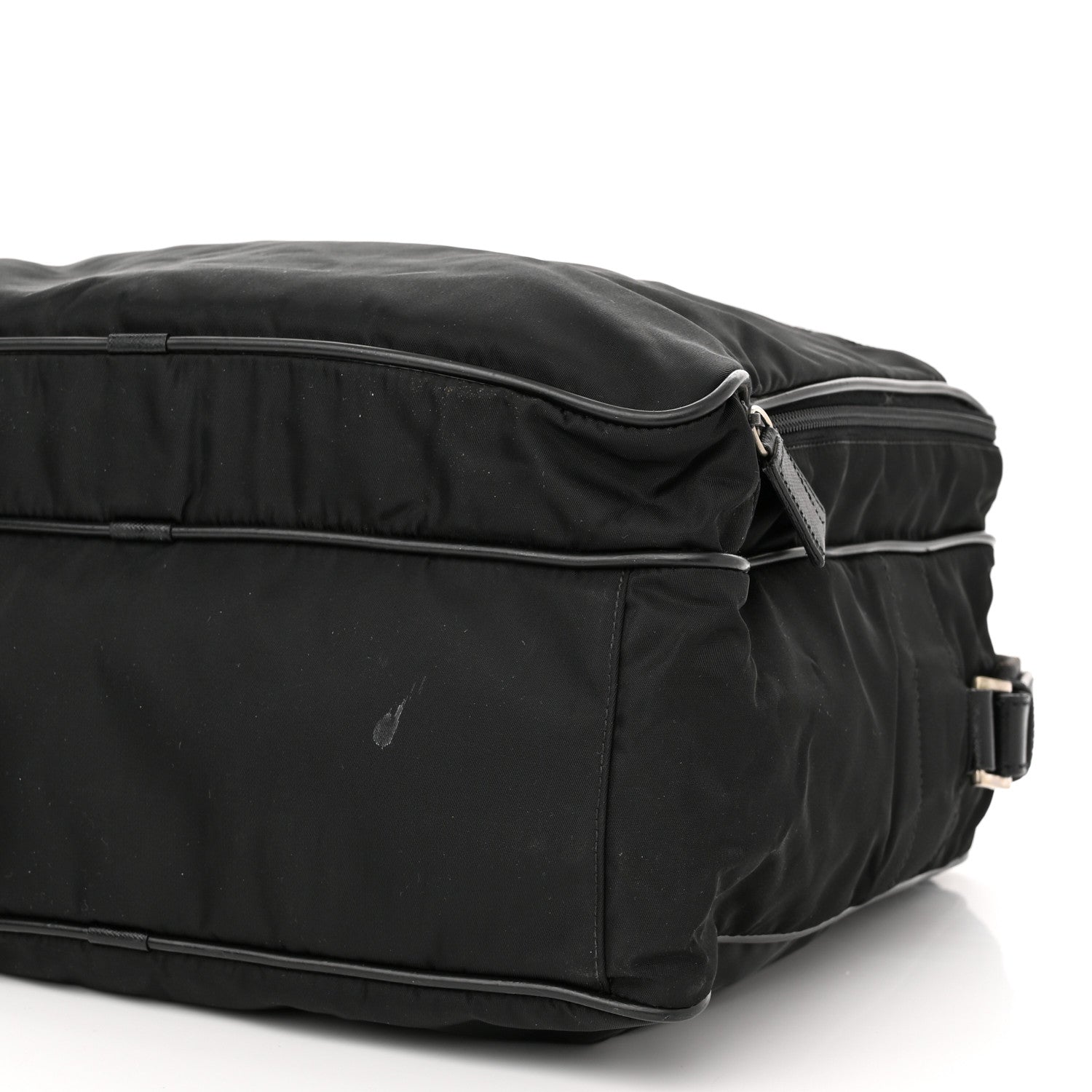 Prada Tessuto Nylon Travel Briefcase Black 10 of 18