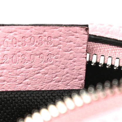Gucci GG Supreme Monogram Psychedelic Round Shoulder Bag Black Multicolor Sugar Pink 7 of 12