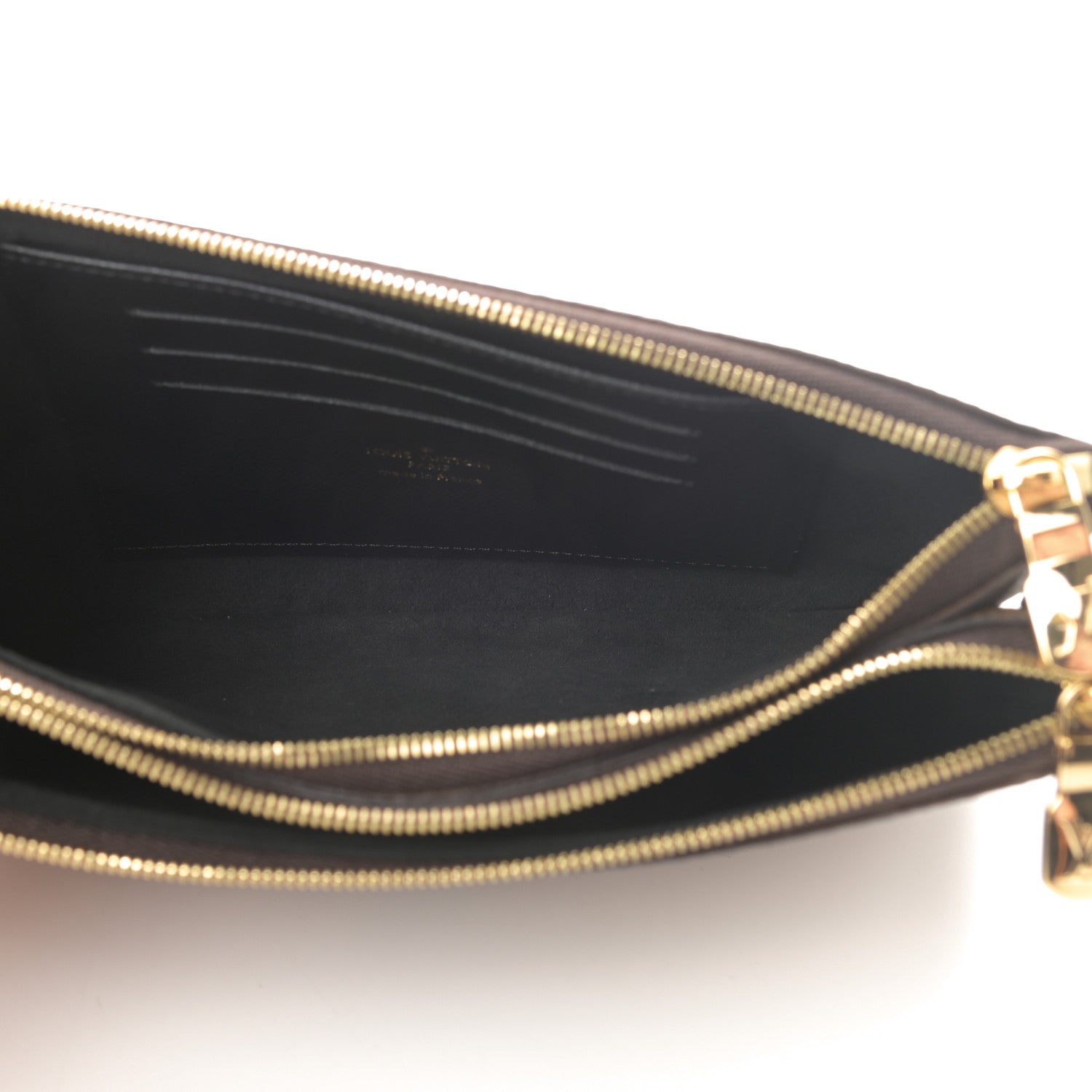 Louis Vuitton Reverse Monogram Giant Double Zip Pochette 5 of 12