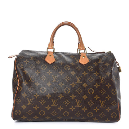 Louis Vuitton Monogram Speedy 35 1 of 15