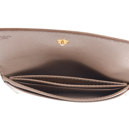 Prada Saffiano Metal Flap Card Holder Cammeo 6 of 14
