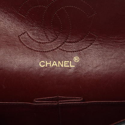 Chanel Lambskin Quilted Medium Double Flap Black 6 of 17