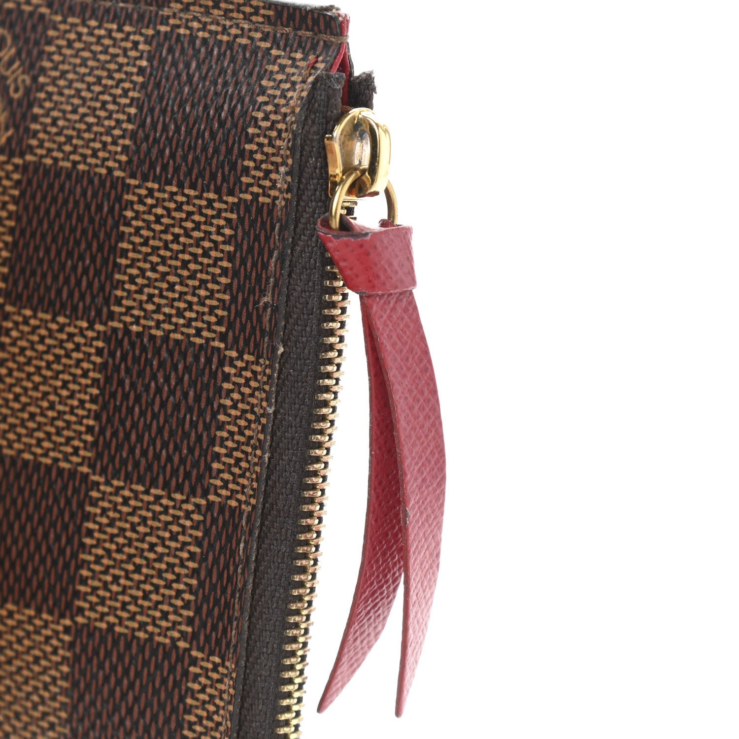 Louis Vuitton Damier Ebene Felicie Chain Wallet Zippered Insert 7 of 7