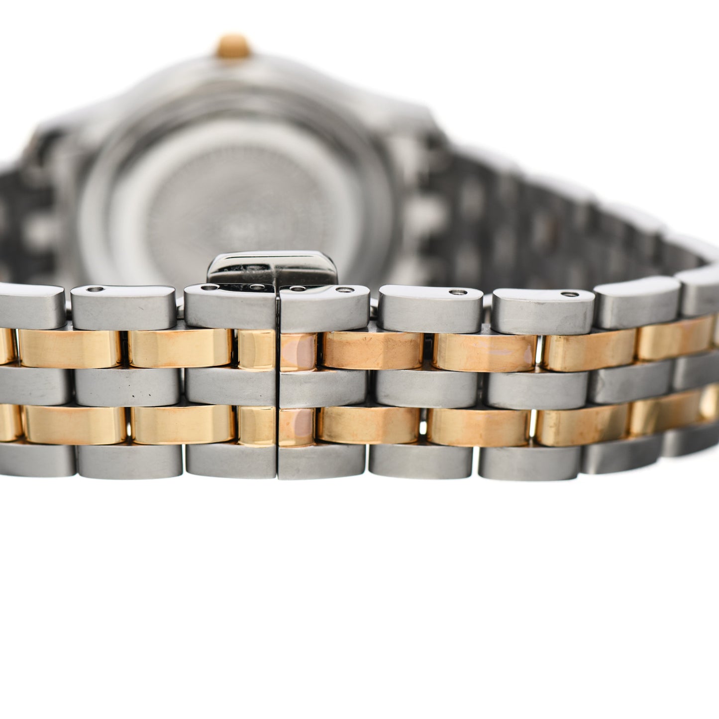 Stainless Steel Mother of Pearl 27mm 5500L Two Tone Quartz Watch