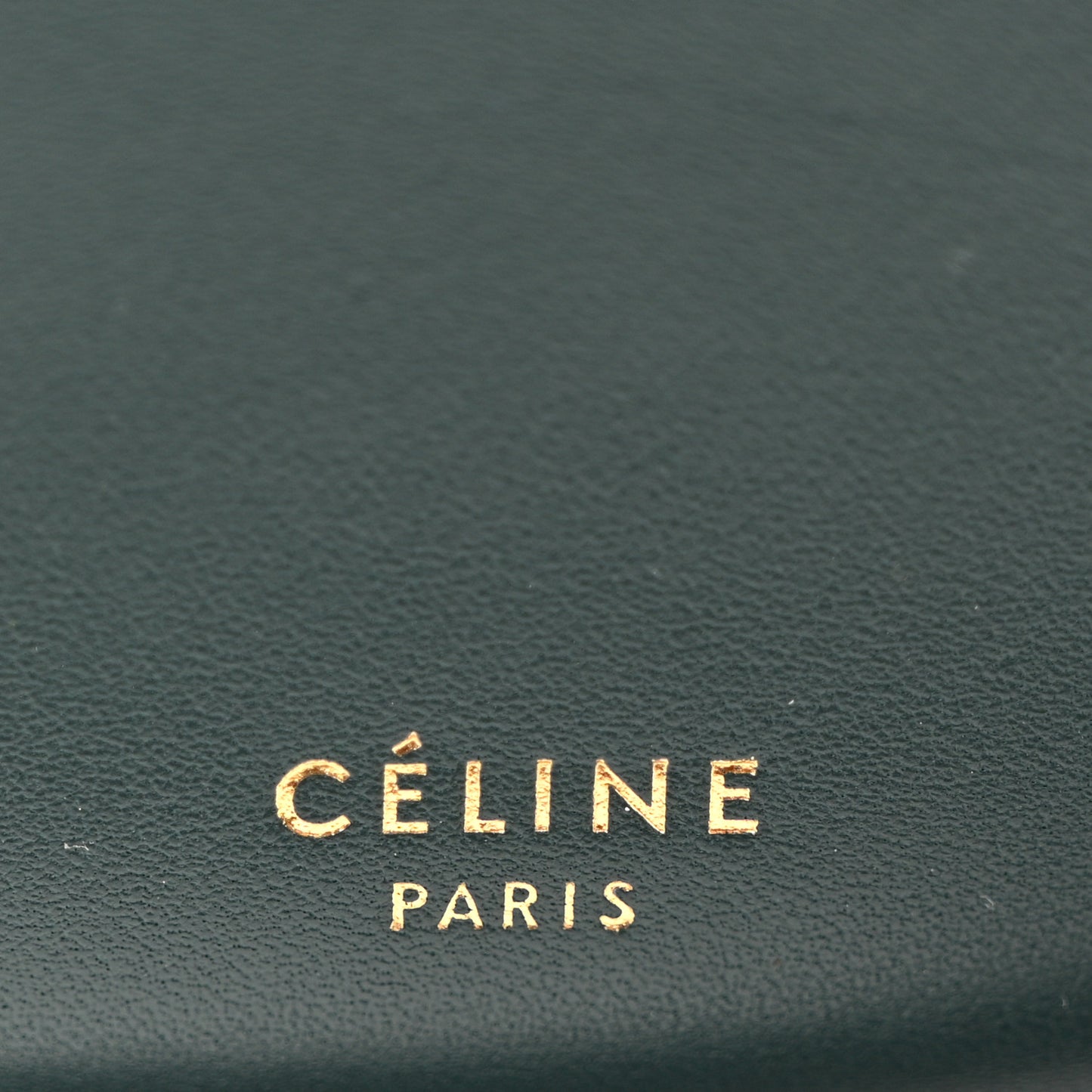 Smooth Calfskin Medium Clasp Shoulder Bag Forest