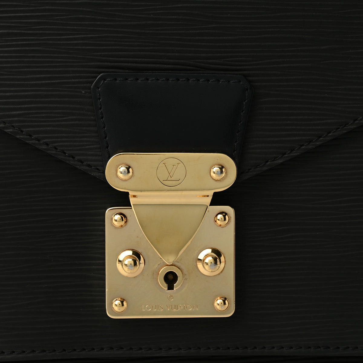 Louis Vuitton Epi Monceau Black 7 of 10