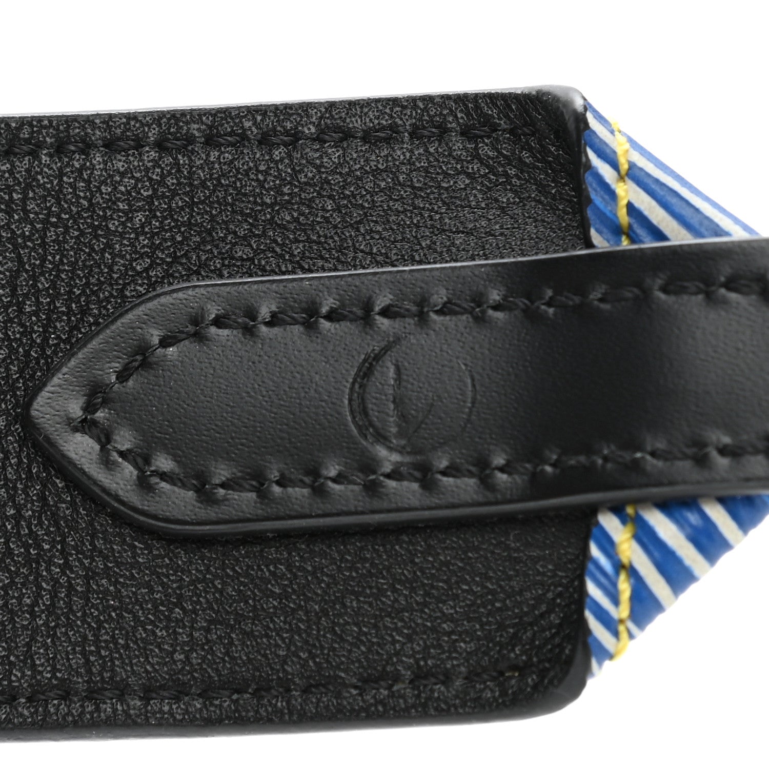 Louis Vuitton Epi Bandouliere Shoulder Strap Denim Light 5 of 7