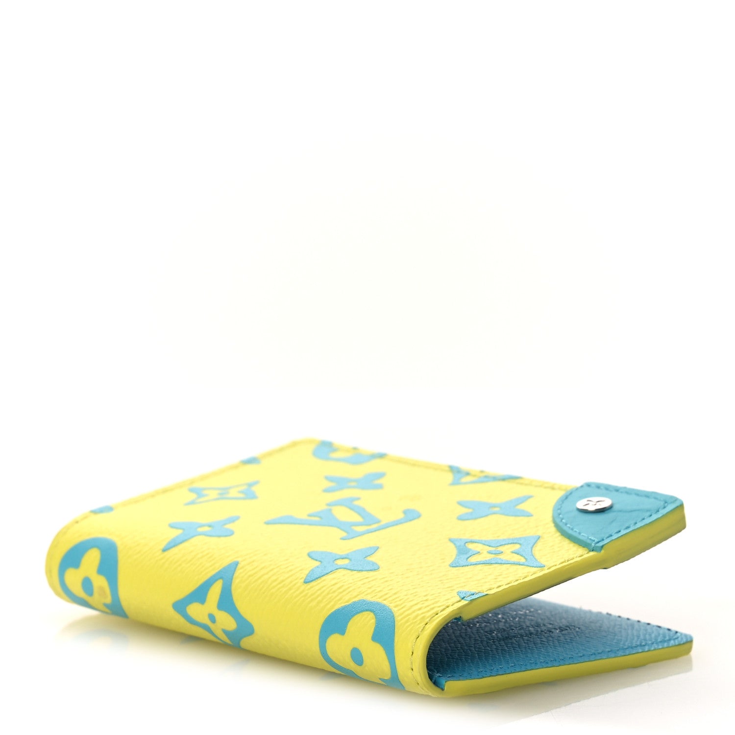 Louis Vuitton Monogram Playground Pocket Organizer Lime 4 of 7
