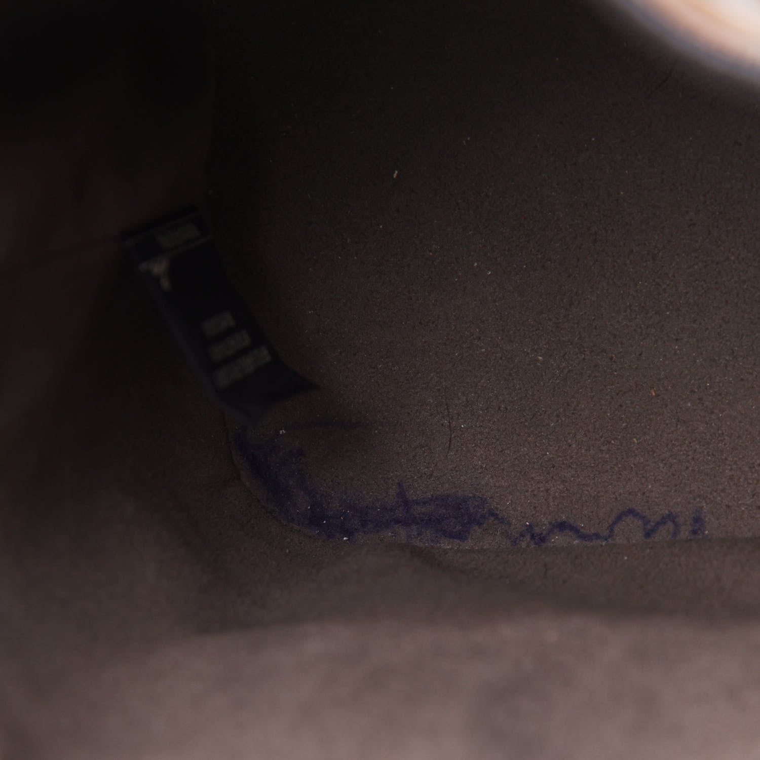 Fendi Vitello Cristallo Nature F is Fendi FF 1974 Embossed Mini Mon Tresor Bucket Bag Cuoio 5 of 5