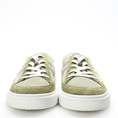 Hermes Chevre Velours Deep Sneakers 43 Vert Sauge 3 of 9