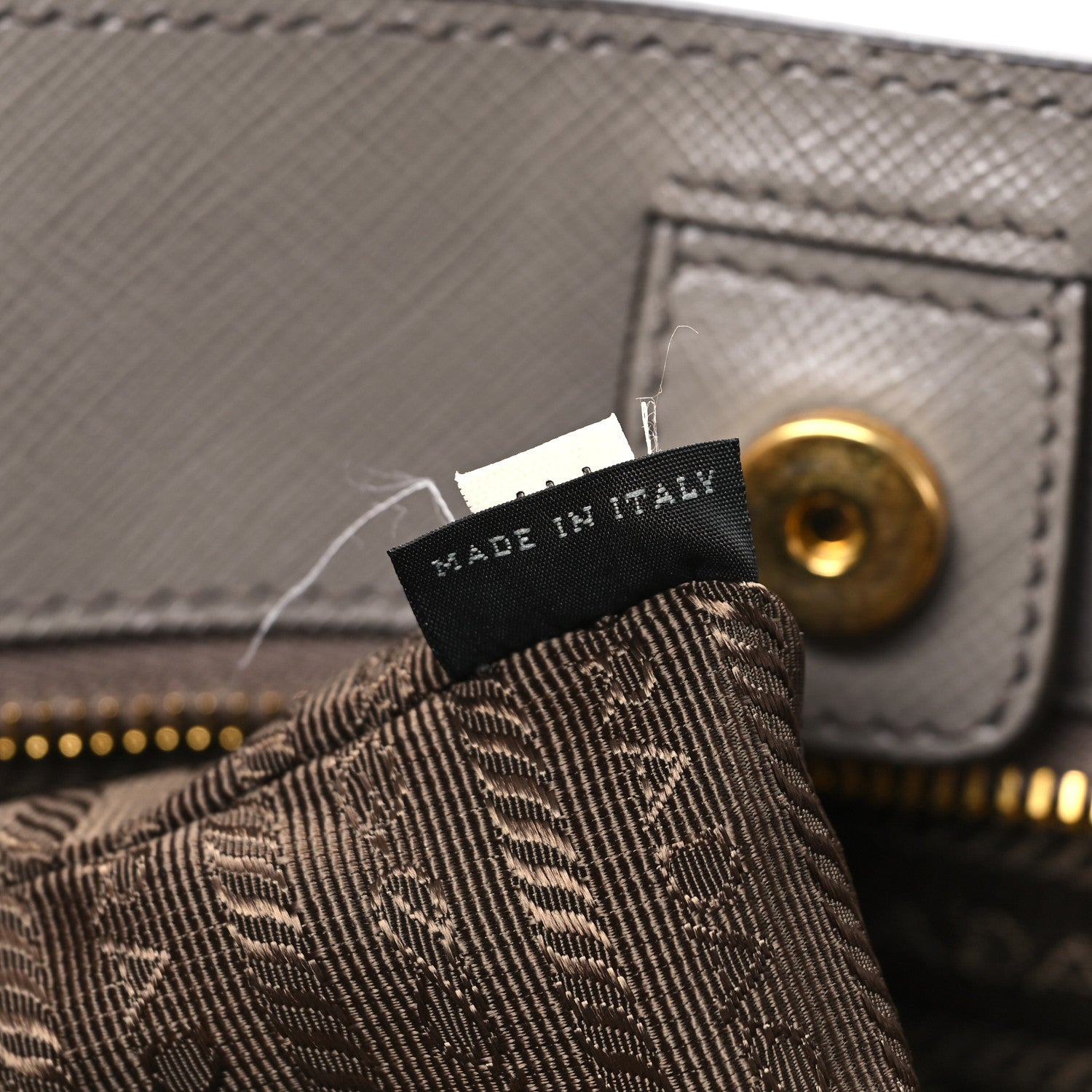 Prada Saffiano Lux Large Tote Argilla 7 of 12