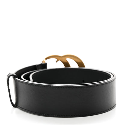 Gucci Calfskin Double G 40mm Belt 75 30 Black 2 of 5
