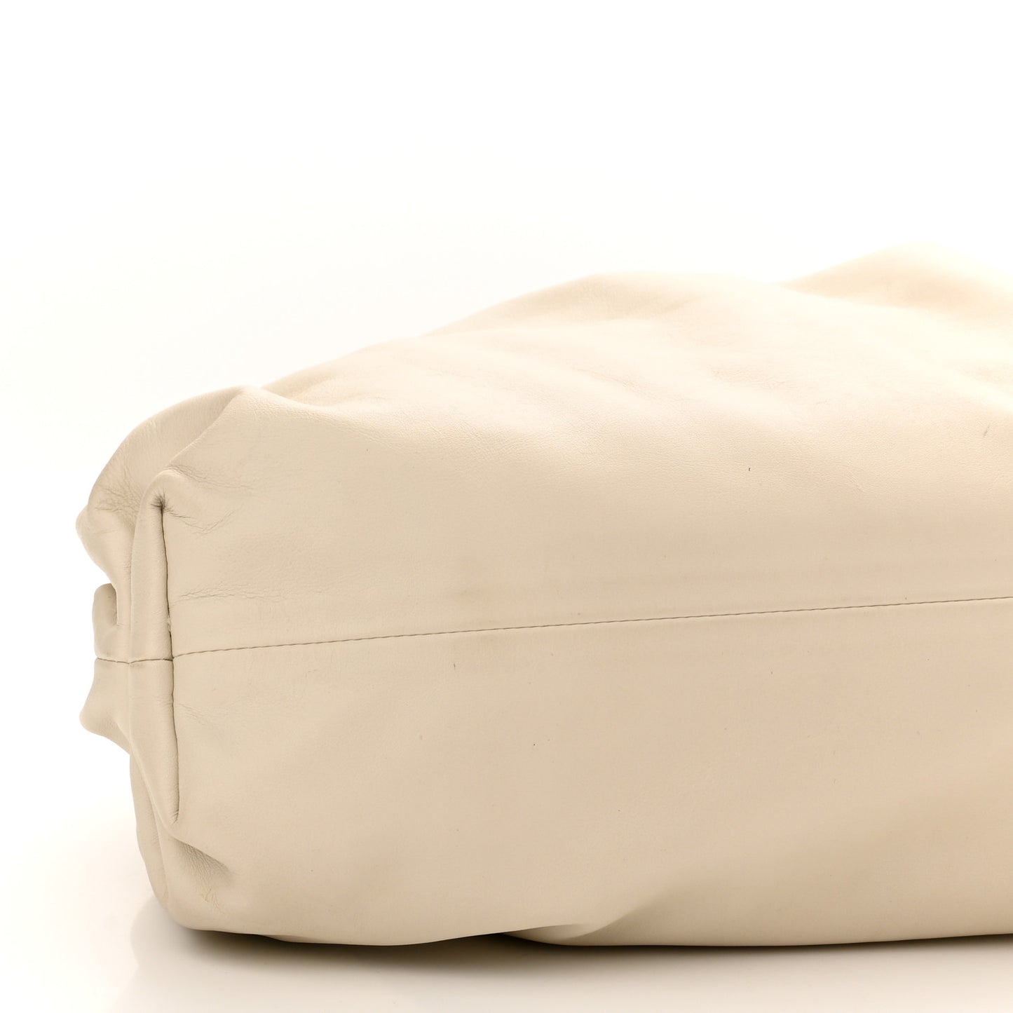 Smooth Butter Calf The Pouch Oversized Clutch Plaster