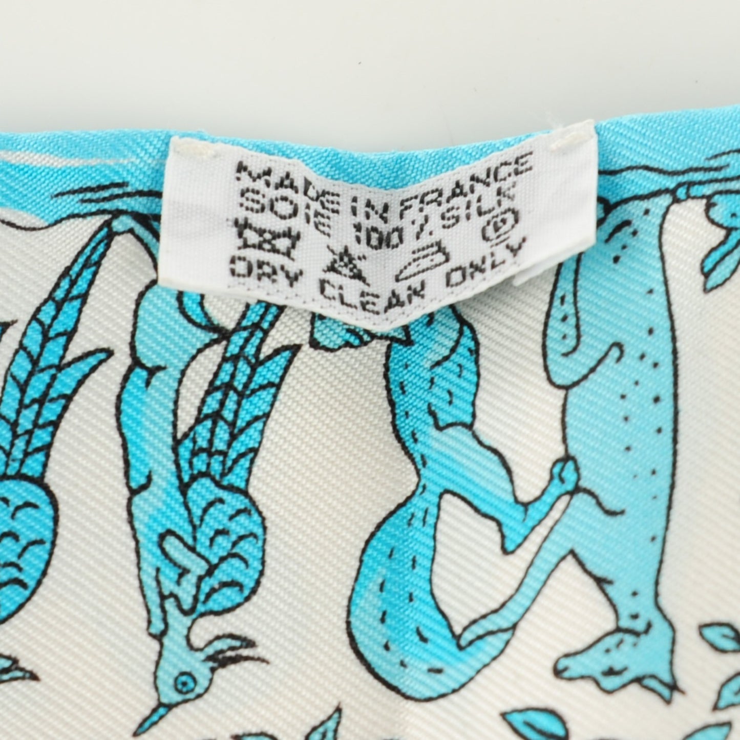Silk Alphabet Twilly