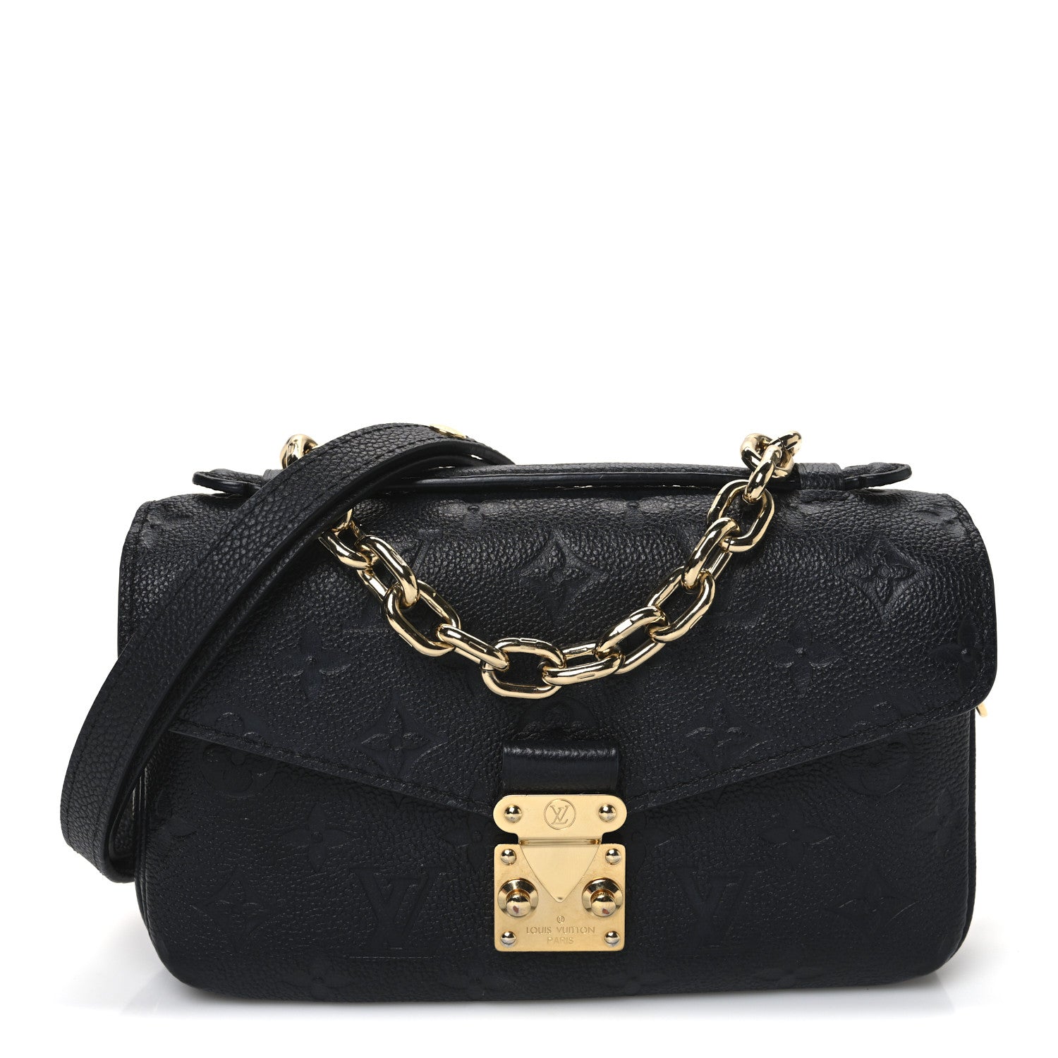 Louis Vuitton Empreinte Pochette Metis East West Black 1 of 10