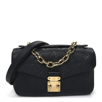 Louis Vuitton Empreinte Pochette Metis East West Black 1 of 10