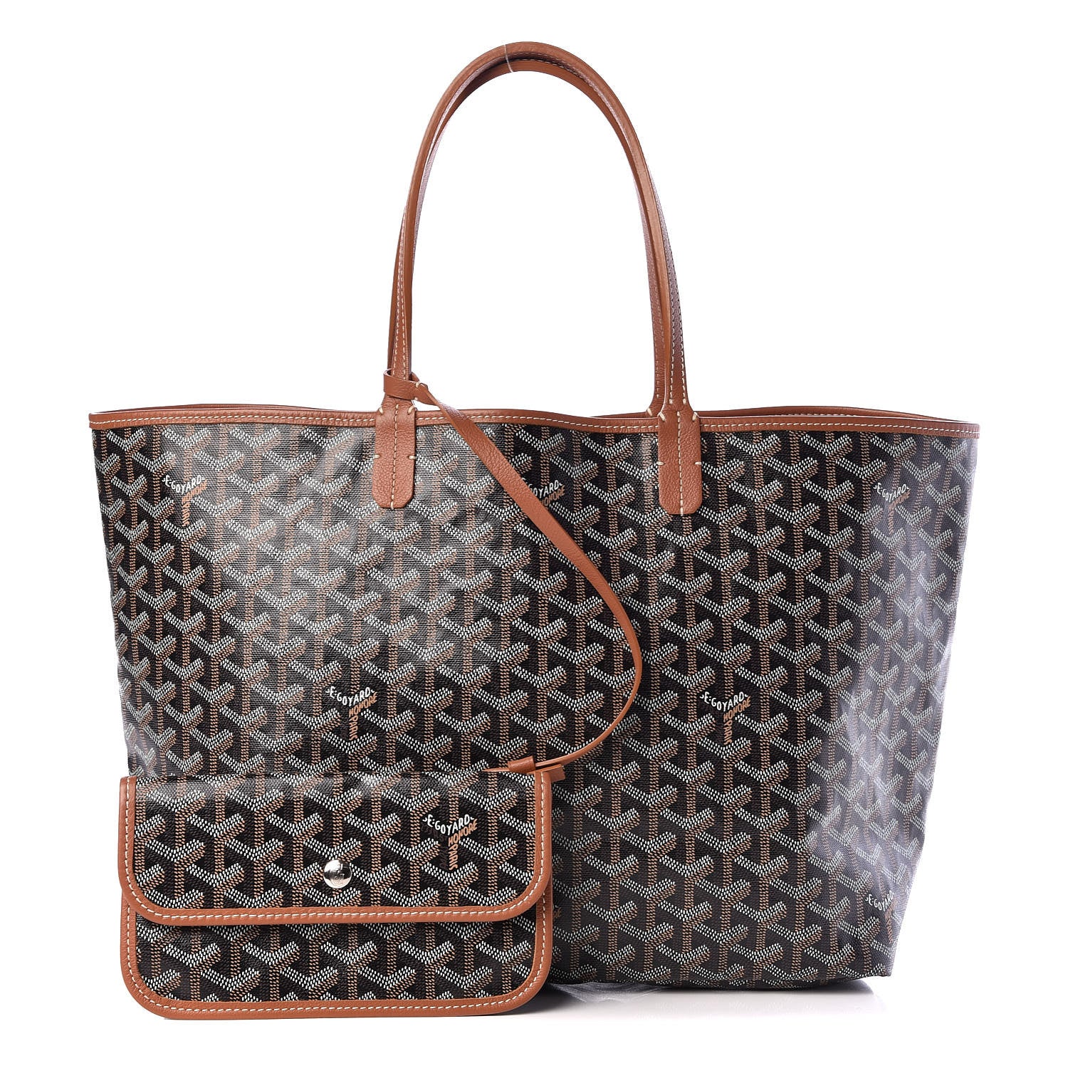 Goyard Goyardine Saint Louis PM Black Gold 1 of 9