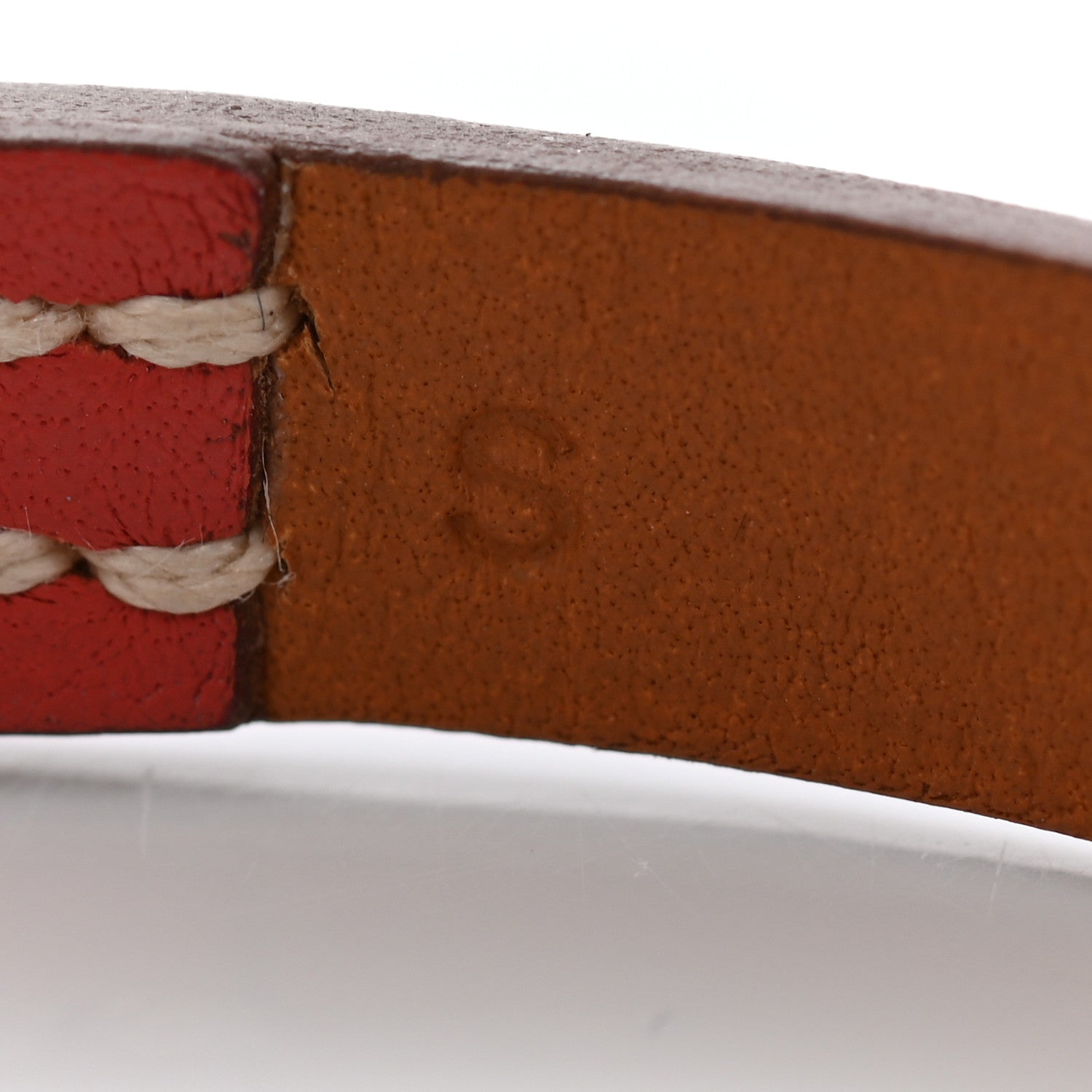 Hermes Swift Micro Rivale Bracelet S Sanguine 5 of 7