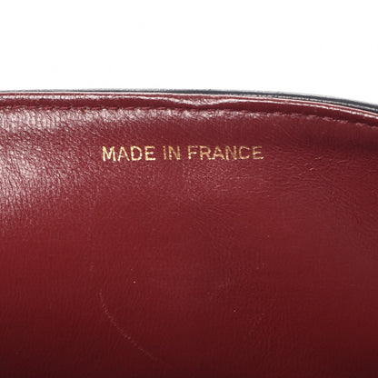 Chanel Lambskin Quilted Medium Double Flap Navy 8 of 9