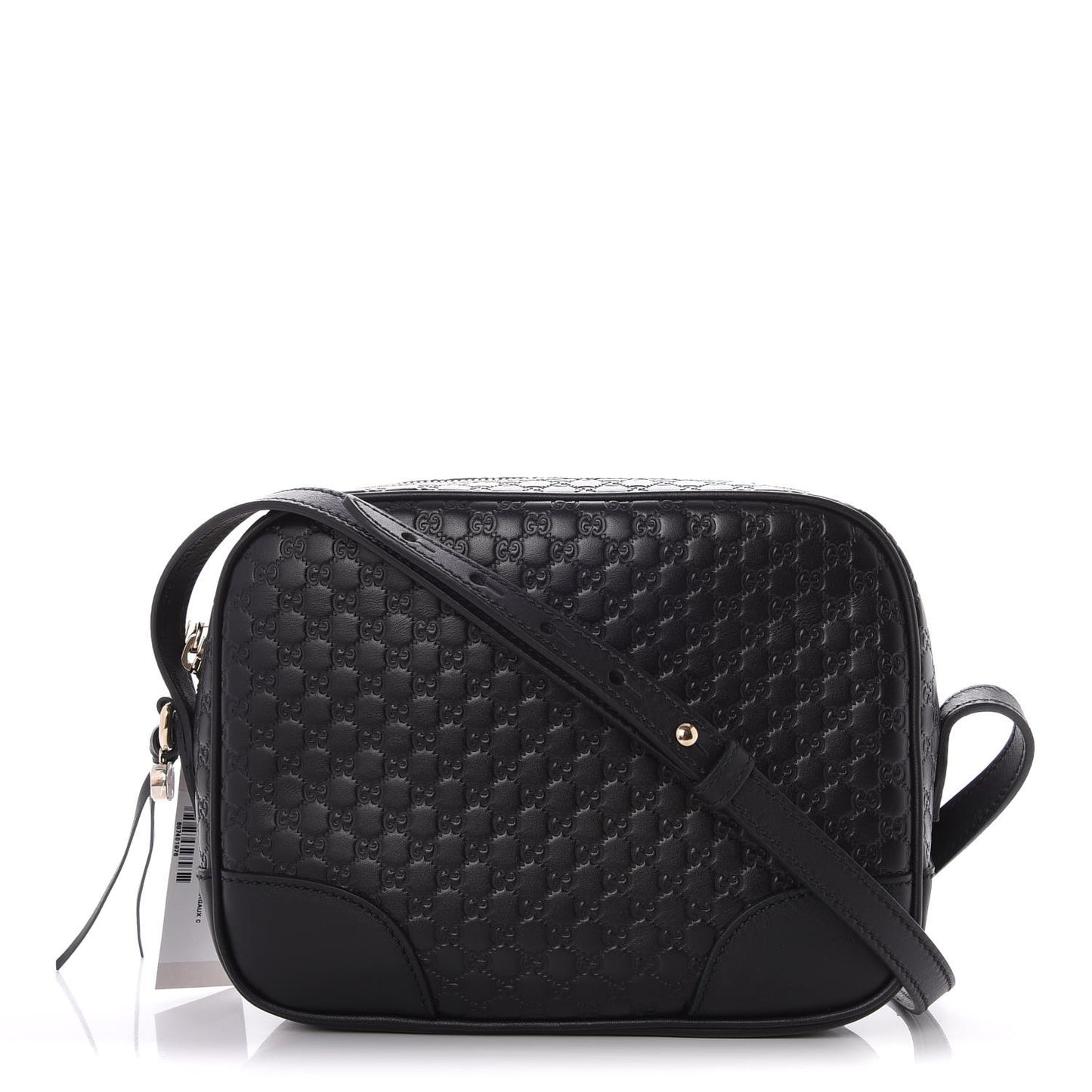 Microguccissima Mini Bree Messenger Bag Black