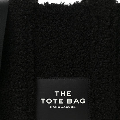 Marc Jacobs Polyester Cotton Medium The Teddy Traveler Tote Bag Black 8 of 10