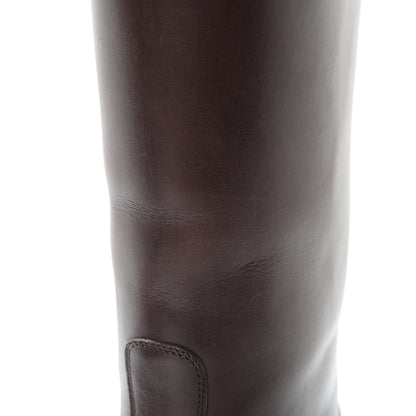 Hermes Box Kelly Jumping Boots 39 Chocolate 12 of 17
