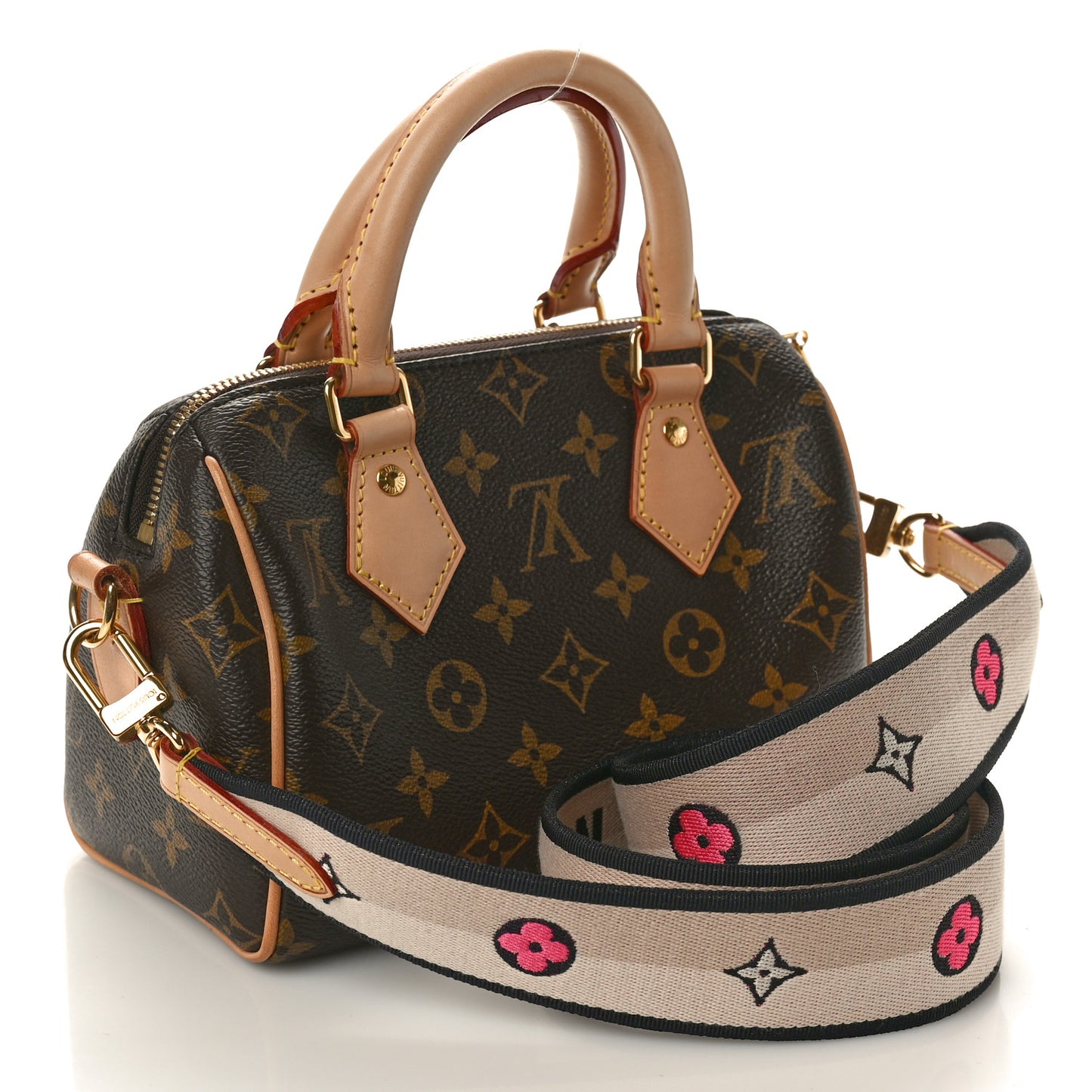 Monogram Speedy Bandouliere 20 Black