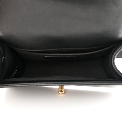 Chanel Caviar Quilted Small Boy Flap Black 5 of 13