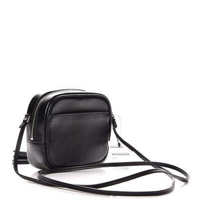 Saint Laurent Nappa Studded Monogram Heart Blogger Bag Black 3 of 6