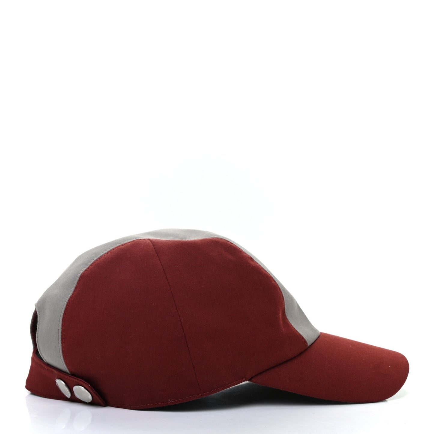 Cotton Hemp Embroidered Miles Bi-Color Cap 61 Rouge H Taupe