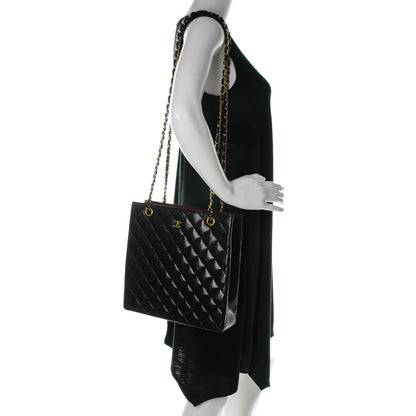 Chanel Lambskin Quilted Shoulder Bag Black 2 of 9