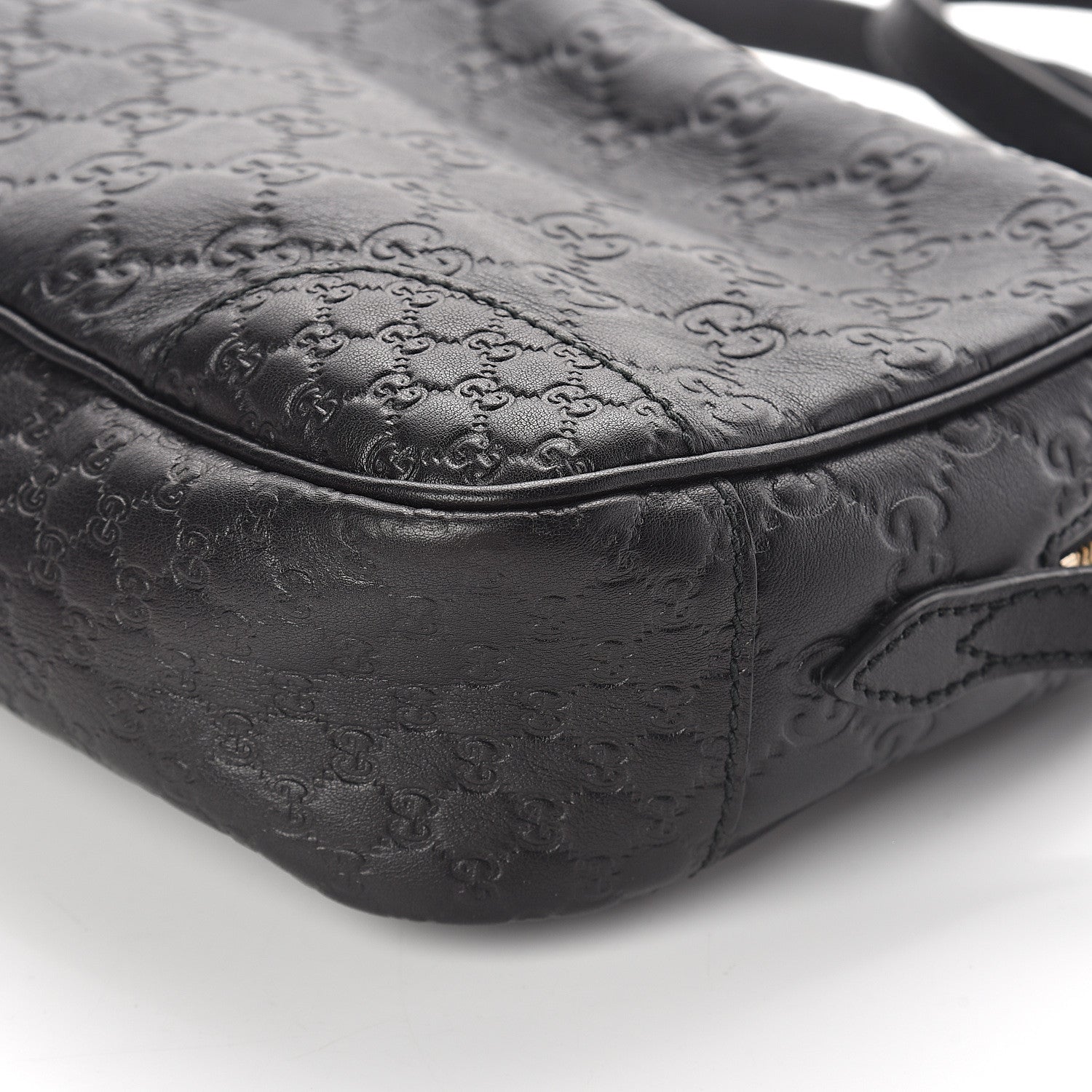 Gucci Microguccissima Mini Bree Messenger Bag Black 7 of 7
