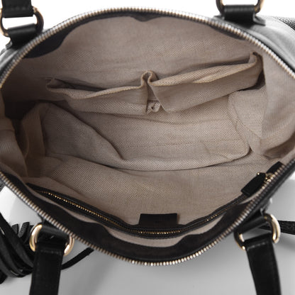 Gucci Cellarius Calfskin Small Soho Top Handle Satchel Black 6 of 8
