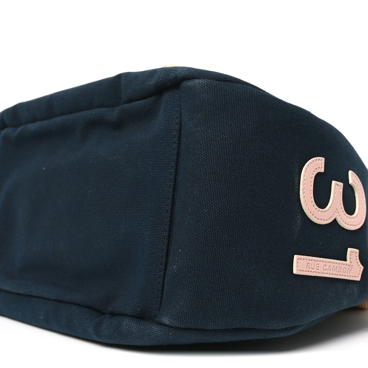 Canvas Cruise 31 Rue Cambon Shoulder Bag Navy