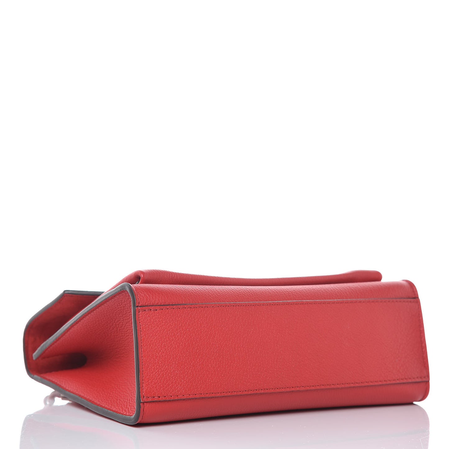 Soft Calfskin Mylockme Chain Bag BB Rubis